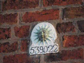 Fire Insurance Plaque in Walton Green