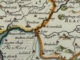 A Section of the County Palatine of Lancaster Map by R. Morden 1695