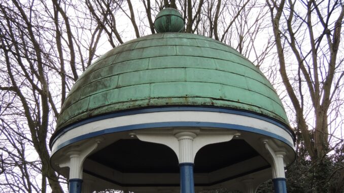 The Bamber Bridge Bandstand - Former Orr's School Lane Mill Dome
