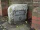 Old Milestone by the B6258, Chorley Road, Walton-le-Dale