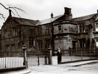 Walton le Dale near Preston. St Leonard's (Old) C.E. School by J.B. Stevenson.