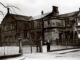 Walton le Dale near Preston. St Leonard's (Old) C.E. School by J.B. Stevenson.