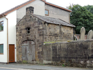 A Graveyard Watchers Watchhouse from 1835 at St. Leonard’s Church in Walton le Dale