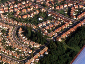 Cinnamon Hill in Walton-le-Dale on an Aerial Photo