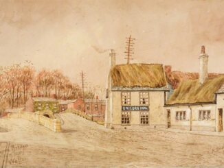 Darwen Bridges, Old and New, Walton-le-Dale by Edwin Robert Beattie (1845–1917) in 1901 - Harris Museum & Art Gallery