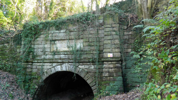 West Portal of Whittle Hills Tunnel of Former Lancaster Canal