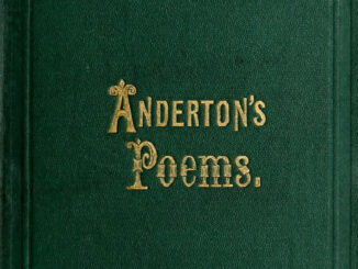 Anderton's Poems - Life and poems of Henry Anderton, of Walton-le-Dale