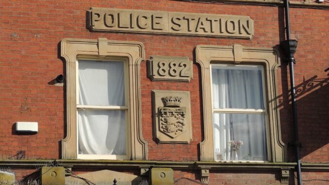 Bamber Bridge Police Station, built in 1882.