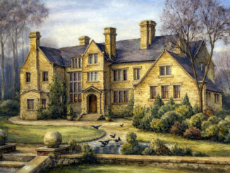Walton Lodge, Walton-le-Dale, the seat of William Calrow, Esq.