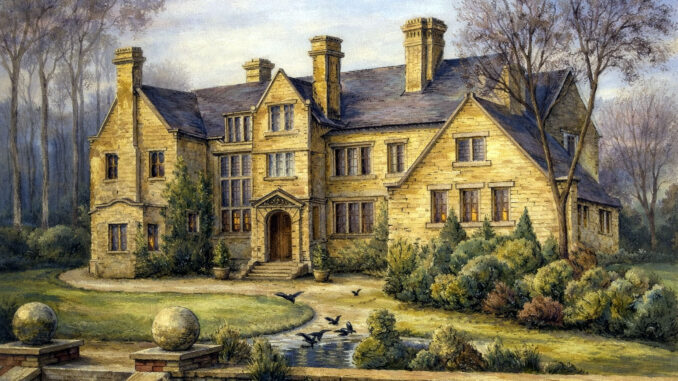 Walton Lodge, Walton-le-Dale, the seat of William Calrow, Esq.