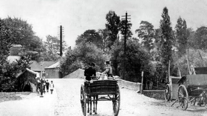 The Result of the Trap Collision on Darwen Bridge Photograph