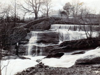A Postcard Photograph of Darwen Falls from Annie Dewhurst