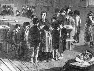 Children in the Workhouse Illustration