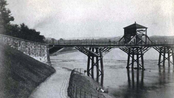 Tram Bridge Preston circa 1864