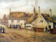 The Unicorn Inn, Walton. An Edwin Beattie late 19th Century Watercolour.