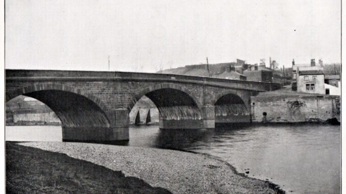 The Ribble Bridge Walton-le-Dale. circa 1910