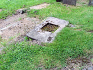 Sundial Base 8 Metres South of Church the of St. Leonard in Walton le Dale.